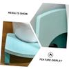 Happyyami Toilet Footstool for Adults and Bathroom Poop Stool with Comfortable Height Non Slip Design for Toilet Potty Training Easy Installation Strong Load Bearing Capacity view 4