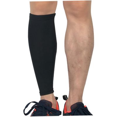 OHPHCALL 65kg Quick Dry Breathable Calf Compression Sleeves Shin Guard Sleeves for Basketball Soccer Football Leg Guard Cover
