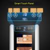 8L Electric Cigar Humidor with Cedar Wood Shelf & Drawer for 100 Cigars, Intelligent Electric Cigar Humidor Cooler, Silent Constant Temperature Cigar Cabinet with LED Light and Tempered Glass Door view 2