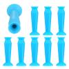 MUQING 8 Pack Ventless Scleral Lens Inserter with Suction Cup on the Bottom view 1