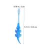 GOOHOCHY Kids Cartoon Toothbrush Set 8Pcs Soft Bristle Baby Toothbrushes for Gentle Oral Care Random Colors for Boys and Girls view 2