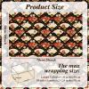 Pineraap 12 Sheets Japanese Wrapping Paper Traditional Japanese Themed Gift Wrap with Sakura, Cranes, Fans, Waves, and Temples Design Gift Packing Paper Anime Gift Wrap for Japan Lovers, 20"28" view 3