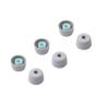 6Pcs Silicone Ear Tips for WF-1000XM4 1000XM4 Earbuds Eartips Oneplus Buds Z TWS Tips Headphones Earplugs (Grey, M) view 1