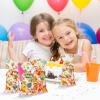 100Pcs Back to School Goodie Bags Candy Treat Bags Clear Bulk with Gold Twist Tie Back to School Party Favor Decorations for Cookie Candy Packing Supplies view 4