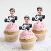 Personalized Car Cupcake Toppers, Birthday cupcake toppers, Car Cupcake Topper, gifts for driver, Gifts for new driver, Race Car/Style 4 view 2