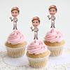 Personalized Car Cupcake Toppers, Birthday cupcake toppers, Car Cupcake Topper, gifts for driver, Gifts for new driver, Race Car/Style 4 view 3