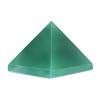 Hguxmcu Natural Green Aventurine Healing Crystal Pyramid Sculpture - Sacred Geometry Energy Generator for Meditation Spiritual Growth Chakra Balancing Feng Shui Home Office Decor view 1