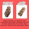 G-BOX Freeze Dried Chocolate Eclair Ice Cream Bites, Enhanced Flavor, Crunchy, Airy, Sweet - Perfect for Camping, Outdoor, Party - Air-tight Sealed in a Deli Container (7 OZ Chocolate Eclair) view 3