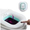Sitz Bath for Toilet, Electric Automatic Sitz Bath Tub Relief Postpartum Care, Anti Overflow Foldable Tub, Non-Slip for Hemorrhoids, Postpartum, Elderly Baths view 2
