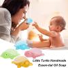 Handmade Kids Soap - Fun Animal Bubble Wash, Creative Cute Soaps | Portable Turtle Shape Bath Bars, Colorful Kidfriendly Bath Accessory, Gentle Skin Care for Toddler, 2.36x1.57x0.79 Inches view 3