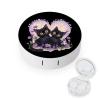 Black Cats Flower Contact Lens Case Box Holder Container Daily Contact Lens Organizer for Travel Daliy Use view 1