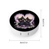 Black Cats Flower Contact Lens Case Box Holder Container Daily Contact Lens Organizer for Travel Daliy Use view 2