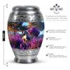 Remembrate Unicorn Urns for Ashes Adult Man Small - Blue Memorial Keepsakes for Ashes for Women - Lavender Human Ash Keepsake Mom & Dad - Ash Urn for Human Remains 3 Inch & 10 Inch Set view 2