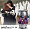 Remembrate Unicorn Urns for Ashes Adult Man Small - Blue Memorial Keepsakes for Ashes for Women - Lavender Human Ash Keepsake Mom & Dad - Ash Urn for Human Remains 3 Inch & 10 Inch Set view 3