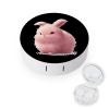 Cute Angora Rabbit Contact Lens Case Box Holder Container Daily Contact Lens Organizer for Travel Daliy Use view 1