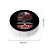 America Grown with Canadian Roots Contact Lens Case Box Holder Container Daily Contact Lens Organizer for Travel Daliy Use view 2
