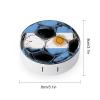 Argentina Flag Football Soccer Sport Contact Lens Case Box Holder Container Daily Contact Lens Organizer for Travel Daliy Use view 2