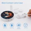 Animal Fox Print Contact Lens Case Box Holder Container Daily Contact Lens Organizer for Travel Daliy Use view 3
