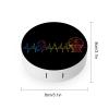 Ball Heartbeat Basketball Contact Lens Case Box Holder Container Daily Contact Lens Organizer for Travel Daliy Use view 2