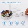 Australian Shepherd American US Flag Contact Lens Case Box Holder Container Daily Contact Lens Organizer for Travel Daliy Use view 3