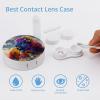 American Buffalo Contact Lens Case Box Holder Container Daily Contact Lens Organizer for Travel Daliy Use view 3