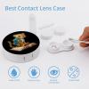 Cheetah Love Book Contact Lens Case Box Holder Container Daily Contact Lens Organizer for Travel Daliy Use view 3