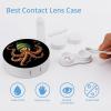 Cephalopod Octopus Contact Lens Case Box Holder Container Daily Contact Lens Organizer for Travel Daliy Use view 3