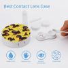 Dachshunds Dog Contact Lens Case Box Holder Container Daily Contact Lens Organizer for Travel Daliy Use view 3