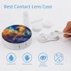 Colorful Thundercloud Contact Lens Case Box Holder Container Daily Contact Lens Organizer for Travel Daliy Use view 3