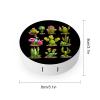 Cactus Succulent Plant Contact Lens Case Box Holder Container Daily Contact Lens Organizer for Travel Daliy Use view 2