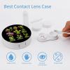 Cactus Succulent Plant Contact Lens Case Box Holder Container Daily Contact Lens Organizer for Travel Daliy Use view 3