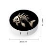 Bone Fish Skeleton Contact Lens Case Box Holder Container Daily Contact Lens Organizer for Travel Daliy Use view 2