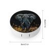Elephant Sunflower Contact Lens Case Box Holder Container Daily Contact Lens Organizer for Travel Daliy Use view 2