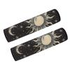 Gomyblomy Moon Sun Wheelchair Armrest Pads Covers 2 Pcs Adjustable Armrest Covers for Wheelchairs Desk Office Chairs Soft Support Cushion Covers for Arm Rest Pressure Relief view 3