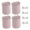 MAGICLULU 4pcs Compression Bandage Wraps: Self-Closing Elastic Wraps for Arms Legs Knee Body Support - for Home Gym Outdoor Supplies view 1