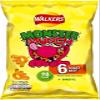 Walkers Monster Munch Crisps, Roast Beef Flavour Snacks, 6 x 20g Multipack, from UK, In Premier Life Store Box view 1