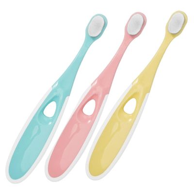 COLLBATH 3Pcs Toothbrush Soft Bristled Design for Gentle Cleaning Ergonomic Handle for Hands Travel Friendly Teeth Brush Multi Functional Tongue Cleaner