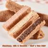 Mixed Flavors Lava Triangle - Strawberry, Chocolate, Milk Three Flavors, Big Bag Snacks, Big Value 50+ Individually Wrapped Crunchy Rolls For On-the-Go, Office, Or School Snacking, 5.57oz view 4