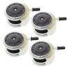 GALPADA 4pcs Detachable Silent Wheels for Walkers Durable Swivel Caster Replacement Rollers for and Quiet Operation view 1