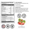Sweat Ethic Vita Greens Greens Superfood Powder, Daily Multivitamin with Digestive Enzymes, Probiotics, Prebiotics & Reds for Men and Women, Sweetened with Stevia, Strawberry Kiwi Flavor, 30 Servings view 2