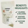 Blentolia Chamomile Tea Bags 30 Count Caffeine-Free Herbal Tea for Relaxation and Better Sleep Individually Packed Whole Flower Bags view 2