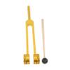 BESPORTBLE 1 Set Aluminum Alloy Tuning Fork for Sound Therapy Frequency Clinical Ear Cleaning Tool with Hammer for Meditation and Relaxation view 1