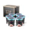 Cold Case Ice Cream Miami Ice Flavor - Gourmet Pina Colada Ice Cream with Roasted Balsamic Strawberry Jam Swirls - 1 Case, 6 Pints,16 oz/Pint (Frozen) view 1