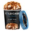 Cold Case Ice Cream Flight Risk Flavor - Gourmet Vanilla Ice Cream with Cookie Butter Chunks & Swirls of Cookie Butter and Cinnamon Cream - 1 Case, 6 Pints,16 oz/Pint (Frozen) view 3