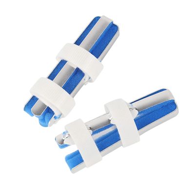 HONMEET 3pcs Finger Splint Support Brace for Broken Fingers Adjustable Protector Lightweight Design Suitable for Trigger Thumb and Injury Recovery