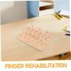Abaodam Finger Strength Tools Hand Therapy Pegboard Home Rehabilitation Device for Hand Flexibility view 3