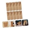 10-Pack Kraft Paper Wine Bags Handles Portable Red Wine Wrapping Pouches Carrier Bags view 4