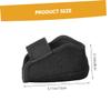 HAKIDZEL Heel Cushion Pad 2pcs Shock-Absorbing Non-Slip Heel Cover for Height Increase and Everyday Wear view 2