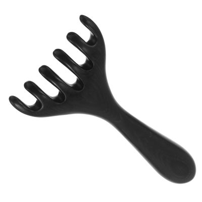 Healeved Wooden Face and Scalp Massage Comb Multi Functional Gua Tool for Relaxation Compact Durable Design Natural Craftsmanship for Home and Travel Use