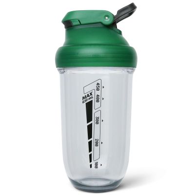 20 oz protein shaker bottle, TRITAN Plastic, BPA/BPS Free Whey Protein Drink Cups for Pre-Workout and Gym, Blender Shaker for Blending Protein Shakes, Overnight Oats and Smoothies (green)